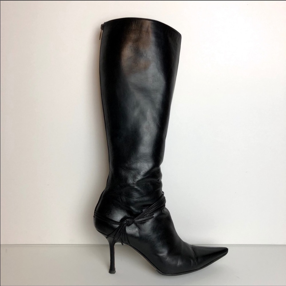 Jimmy Choo Stiletto Knee High Boots sz 10